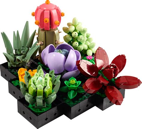 hydrangea lego|botanical collection succulents legos.